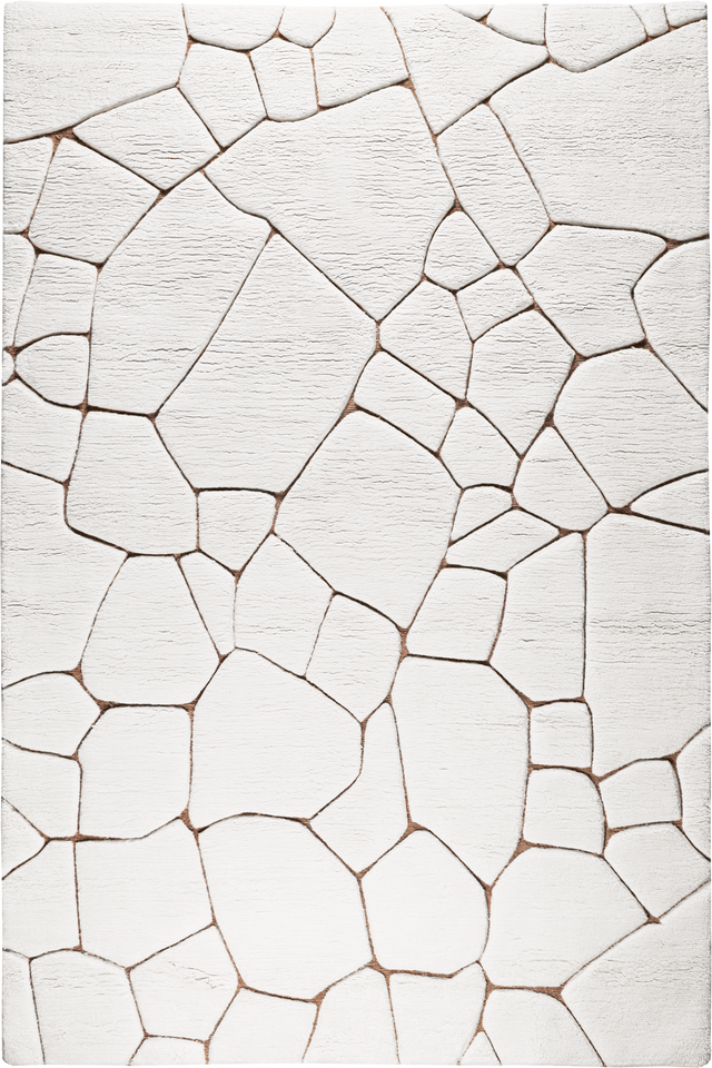 Handcrafted Beige & Clay Blocks Design